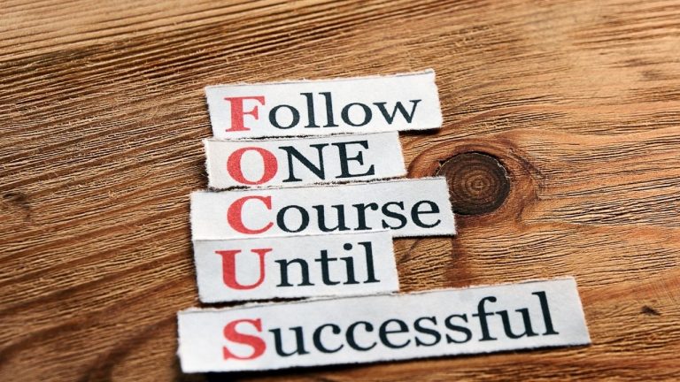 focusing on recovery