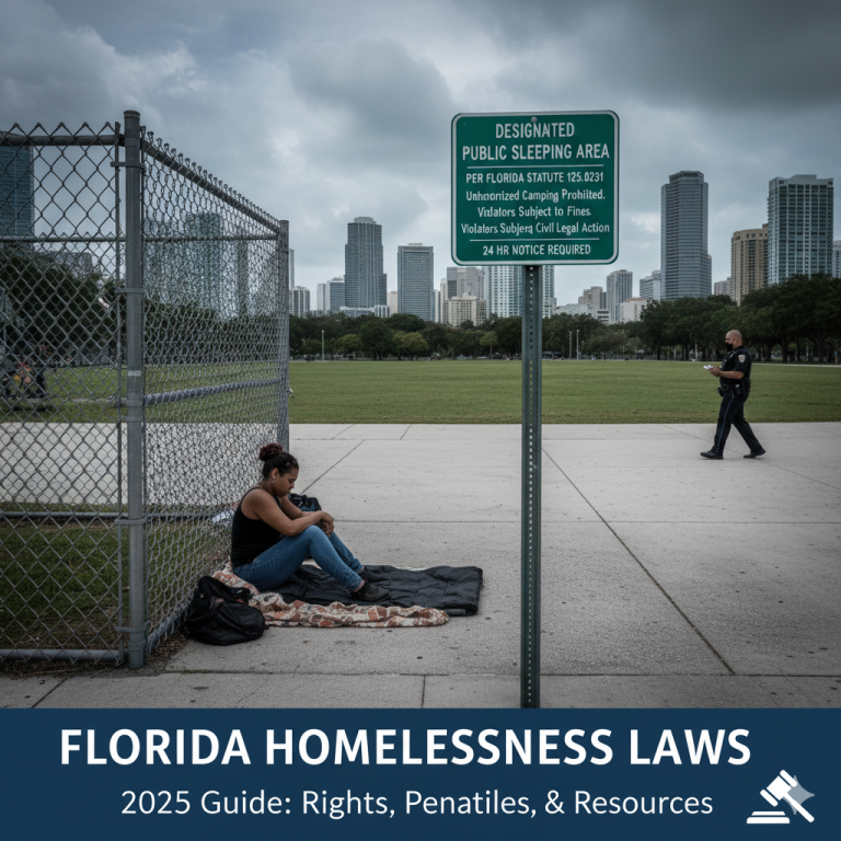 Florida Homelessness Laws 2025 Guide Rights Penalties and Legal Resources