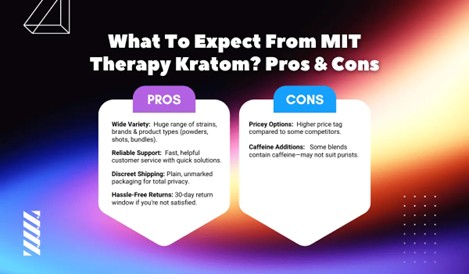 Pros And Cons Of MIT Therapy Kratom Products