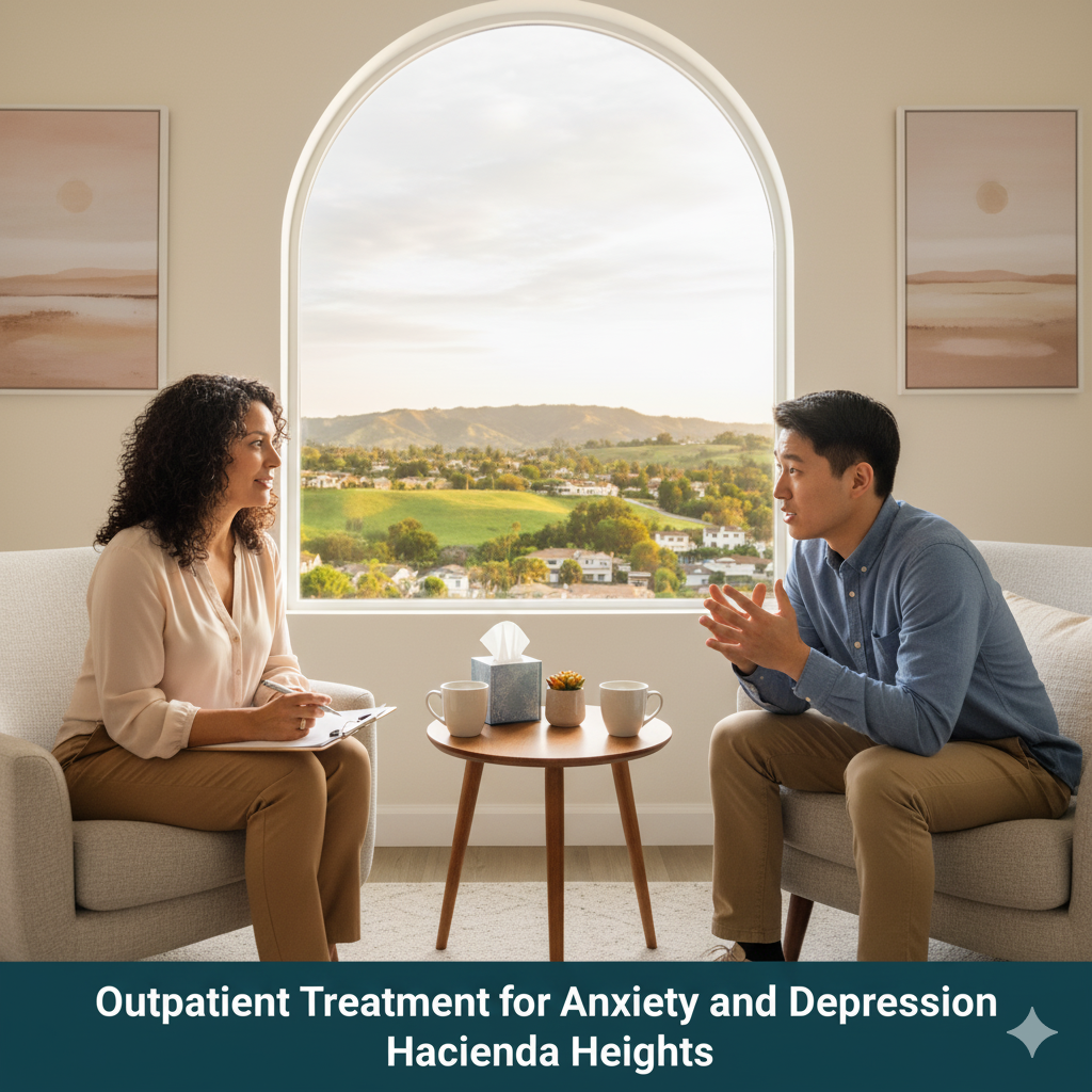 outpatient treatment for anxiety and depression Hacienda Heights