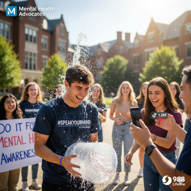 Mental Health Ice Bucket Challenge