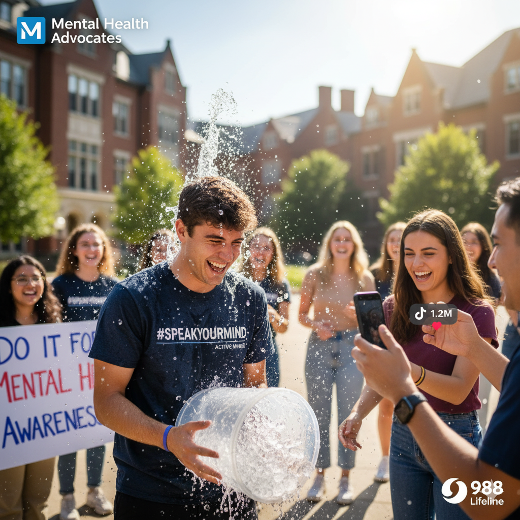 Mental Health Ice Bucket Challenge
