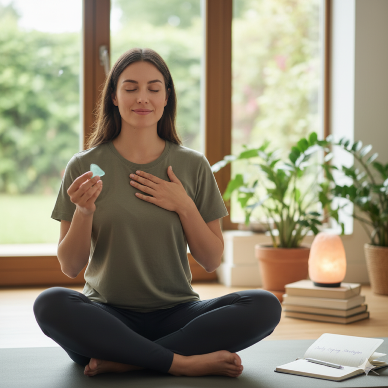 Research supports the idea that gentle physical stimulation of the vagus nerve can influence heart rate and emotional stability.