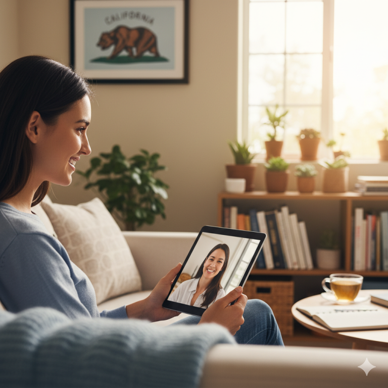 Online Treatment for Anxiety in California