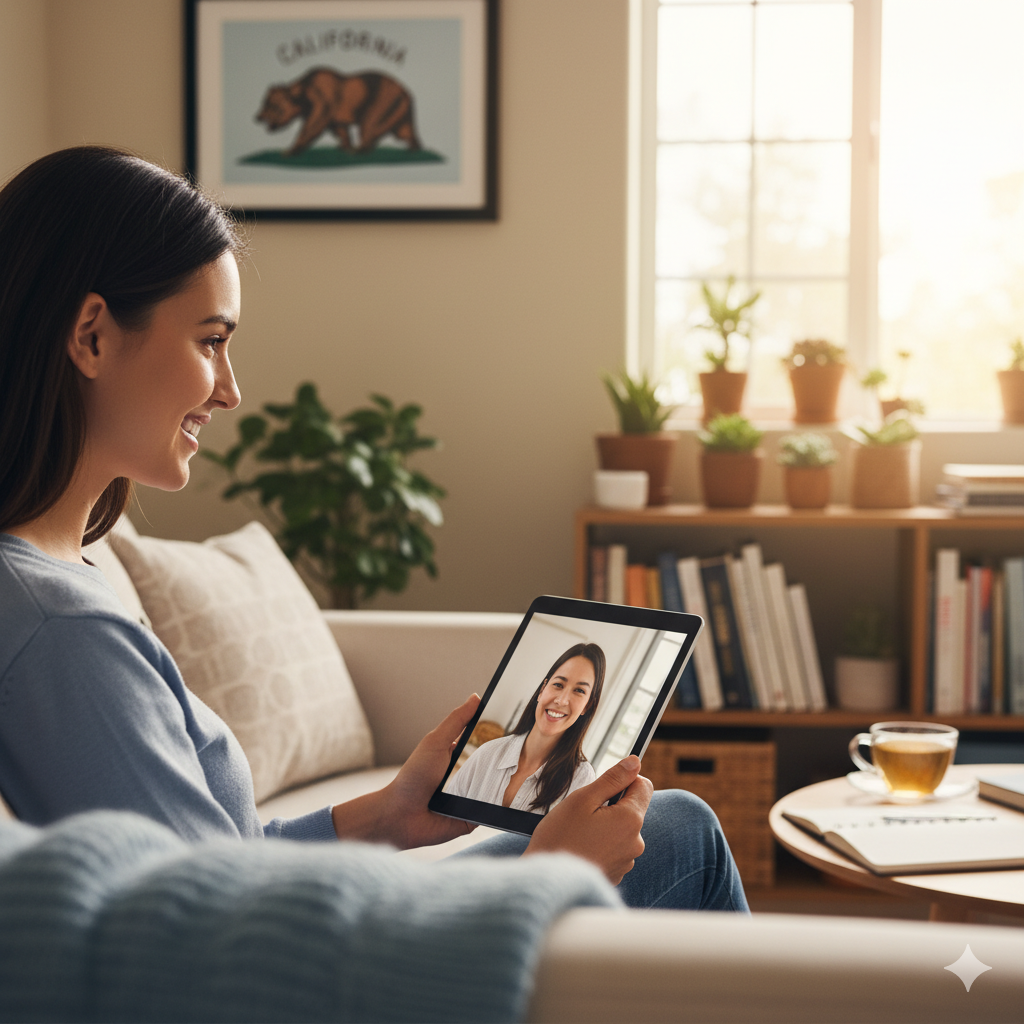 Online Treatment for Anxiety in California