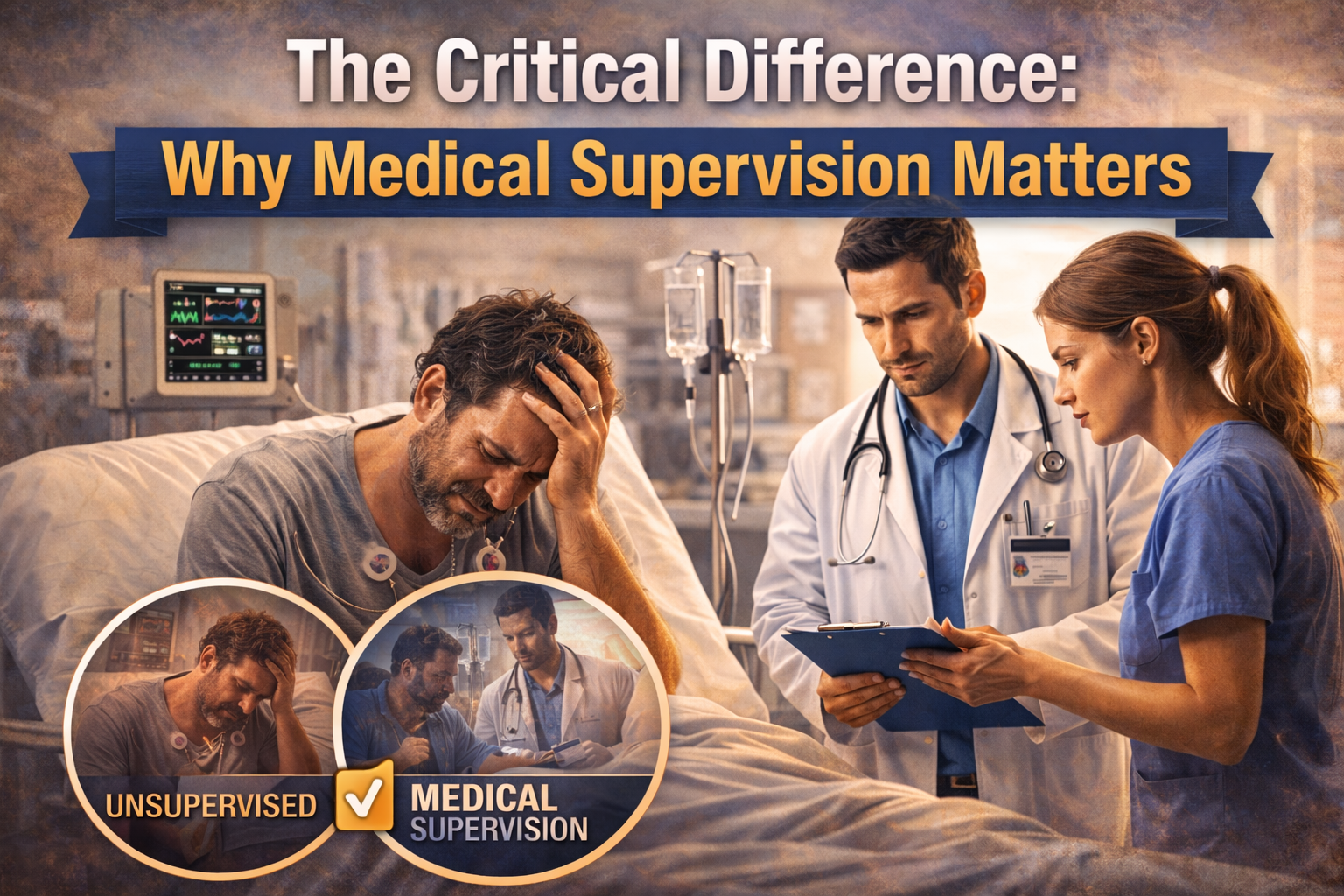 The Critical Difference Why Medical Supervision Matters The Critical Difference Why Medical Supervision Matters